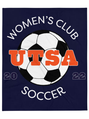 UTSA Women’s Club Soccer - Throw Blanket