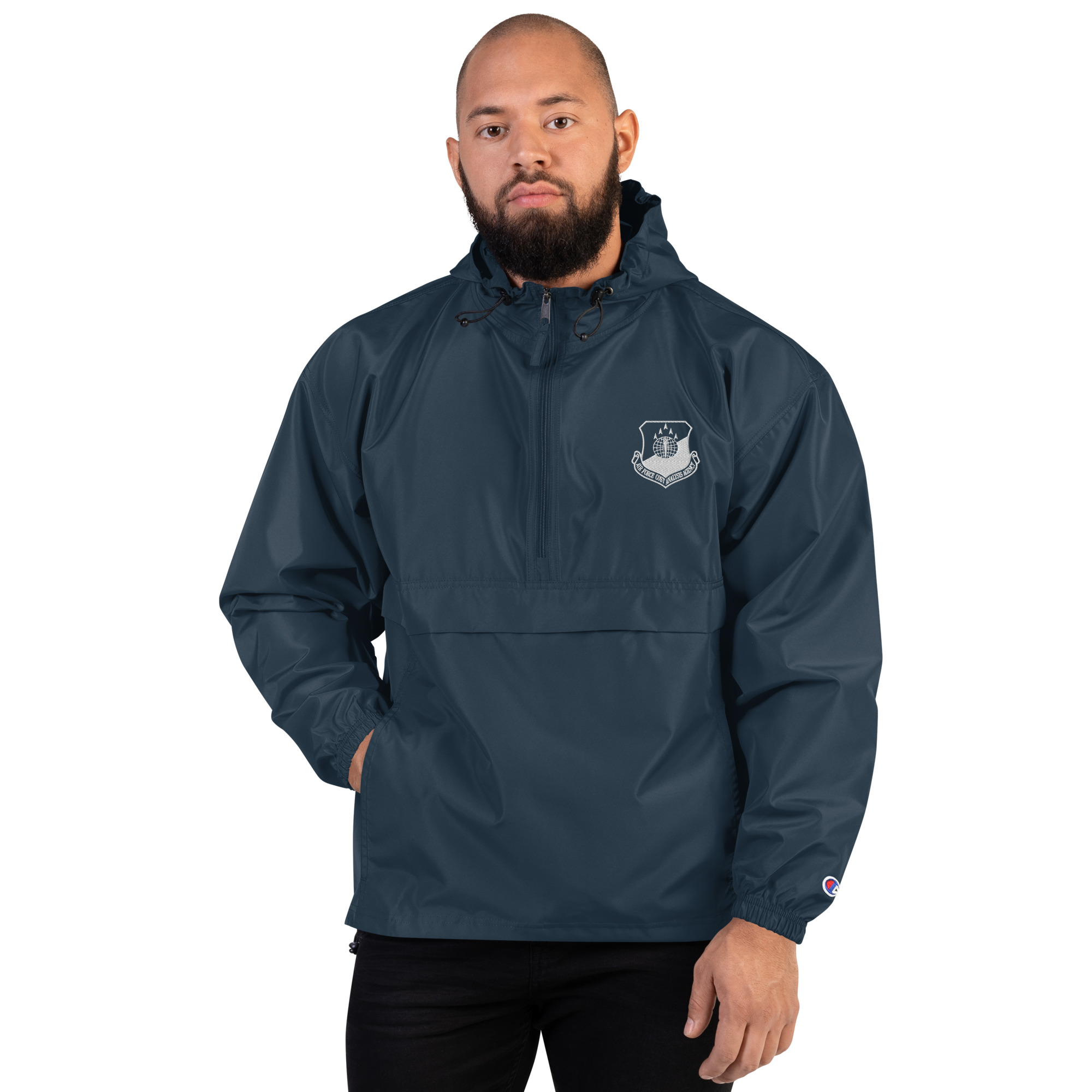 AFCAA Embroidered Champion Packable Jacket - Image 4