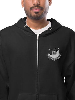 AFCAA Unisex fleece zip up hoodie